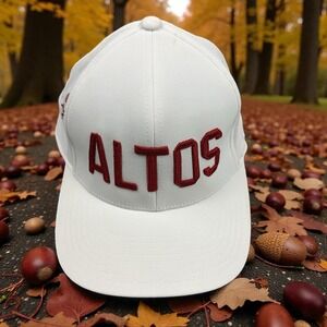G/Fore Gfore ALTOS White‎ Red Exclusive SnapBack Logo Golf Hat Rare Active